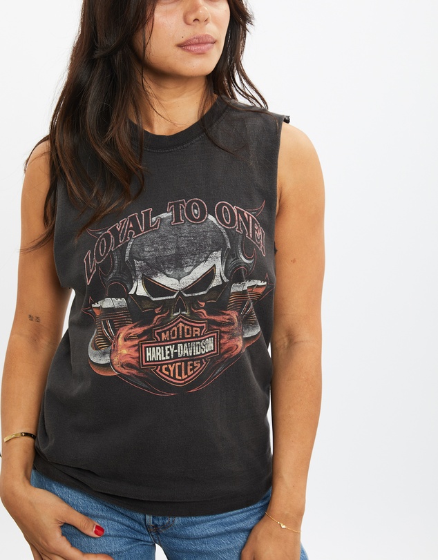 Vintage by The Real Deal - Pre Loved - Vintage Harley Davidson Tank