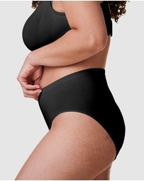 Bravado - Recycled Nylon, Cotton & Modal High Waist Seamless Brief