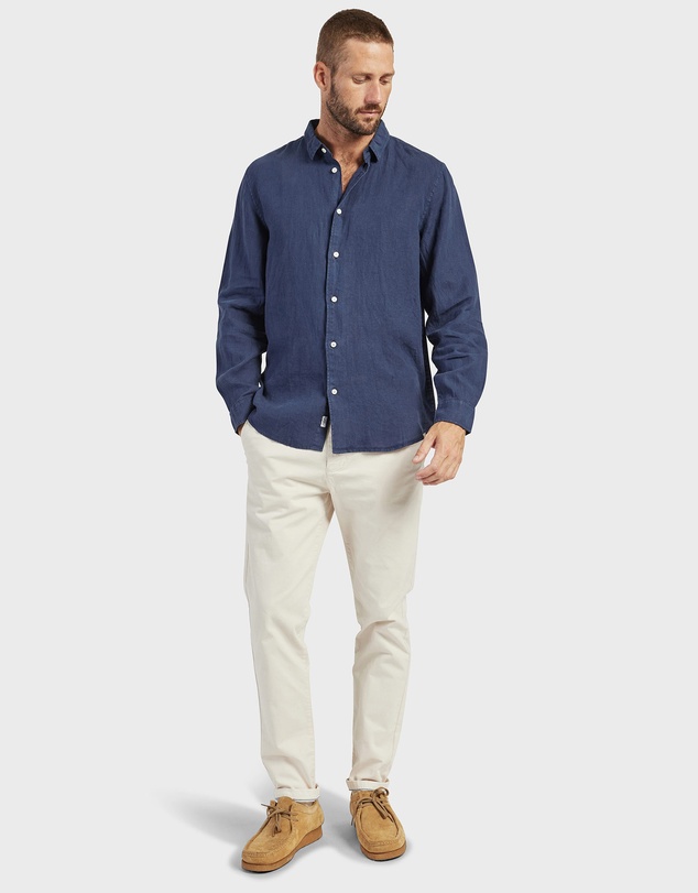 Academy Brand - Mick Linen Shirt