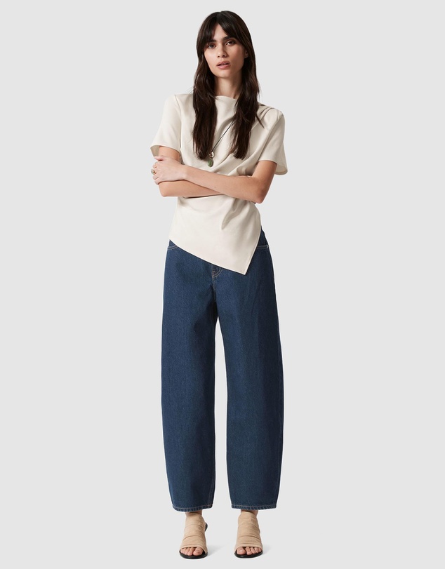 & Other Stories - Draped Asymmetric T-Shirt