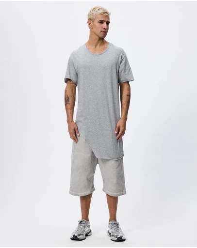 Surrounded By Ghosts - The Coltan Cotton Asymmetrical Tail T-Shirt