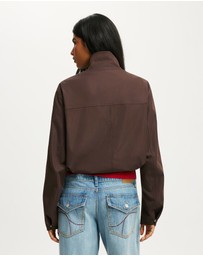 Cotton On - Arlo Funnel Neck Jacket