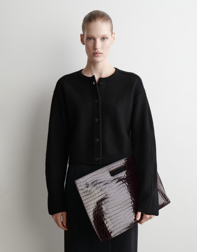 COS - Boiled-Wool Cardigan