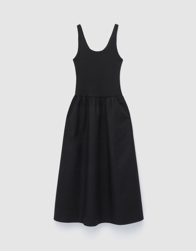 & Other Stories - Cotton Rib Tank Midi Dress