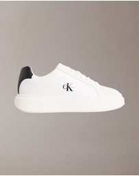 Calvin Klein - CK Avenue Leather Logo Trainers