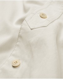 Calibre - Relaxed Stitch Detail Overshirt Cream