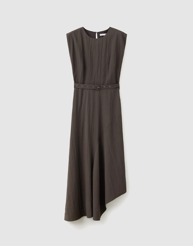 M.N.G - Asymmetrical Dress with Belt