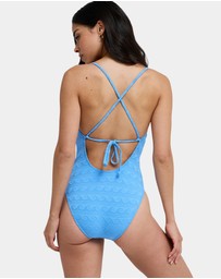 Roxy - Womens Paradise Wave One Piece Swimsuit
