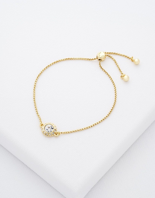 Ted Baker - Soleta Solitaire Sparkle Crystal Adjustable Bracelet