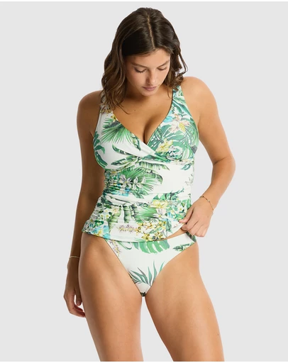 Sea Level Australia - Breezer Cross Front Multifit Singlet Top
