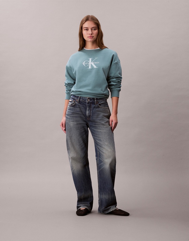 Calvin Klein Jeans - Monologo French Terry Relaxed Sweatshirt