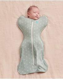 Love to Dream - Swaddle Up™ 1.0 TOG Cotton Olive Moon