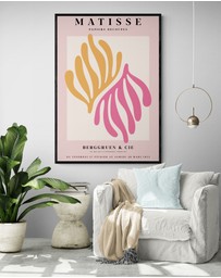 Inka Arthouse - Pink Coral by Henri Matisse Art Print