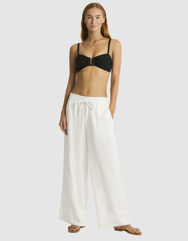 Sea Level Australia - Tidal Linen Palazzo Pant