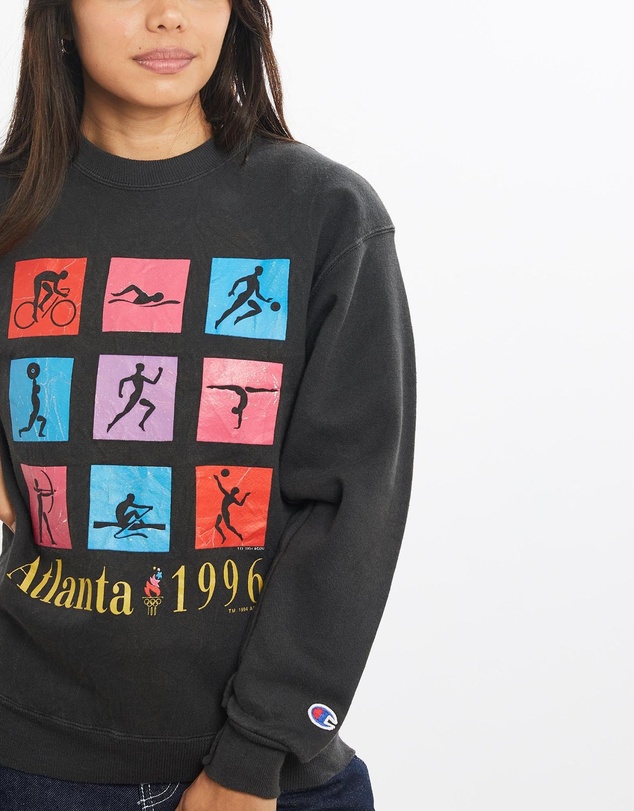 Vintage by The Real Deal - Pre Loved - Vintage 1996 Champion Atlanta Olympics Sweatshirt
