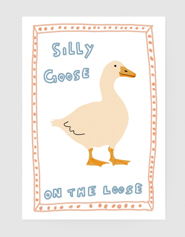Inka Arthouse - Silly Goose by Paige Byrne