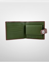 DENTS - Smooth Nappa Leather Bifold Wallet with RFID Blocking and Coin Purse