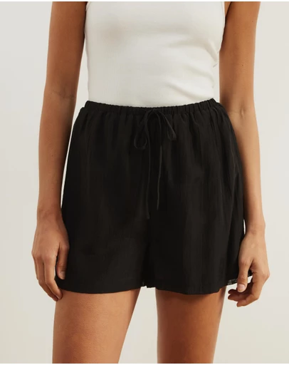 Atmos&Here - Emily Casual Crinkle Shorts