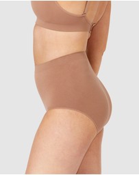 Ambra - 4 Pack Bare Essentials Recycled Nylon Full Brief