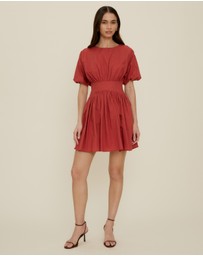 The Fated - Gallery Waisted Mini Dress