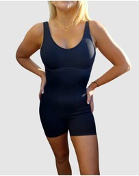 Core Trainer - One Piece Ribbed Playsuit