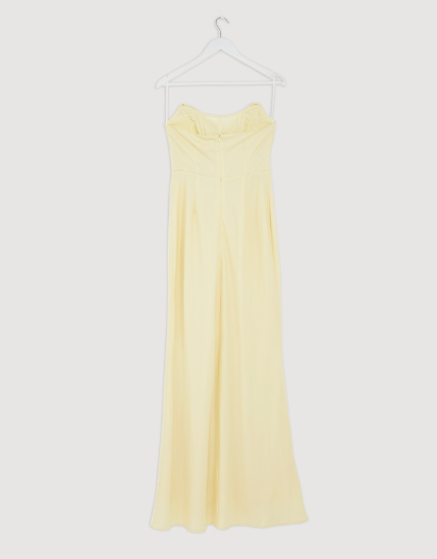 Revibe - Repaired CHANCERY Jada Strapless Corset Maxi Dress - AU 10