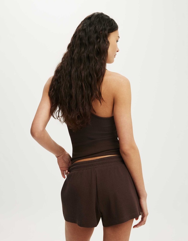 Cotton On Body - Off Duty Waffle Cheeky Short