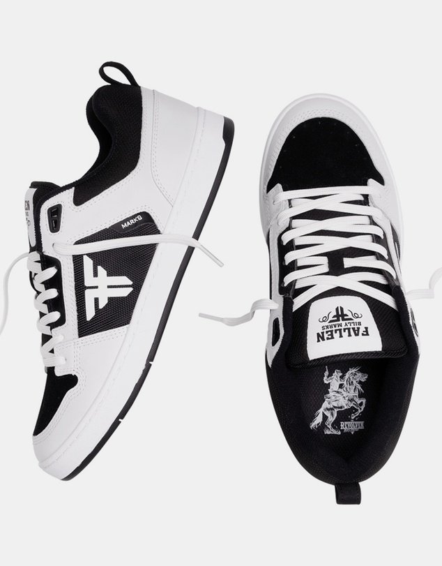 Fallen Footwear - Revolver Shoes White