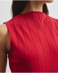 Country Road - Mock Neck Rib Tank