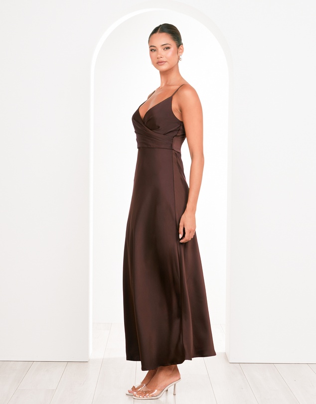 Pilgrim - Yara Wrap Neck Maxi Dress