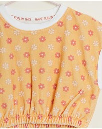 PLAY etc - Honeybee Terry Crop Top - Kids-Teens