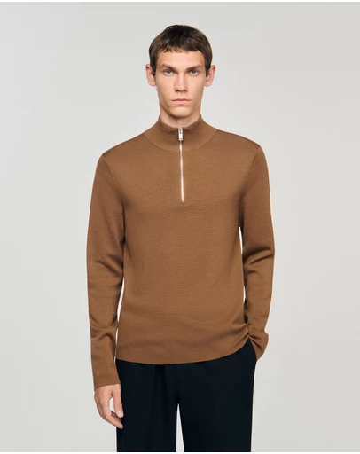 Sandro - Zip Sweater