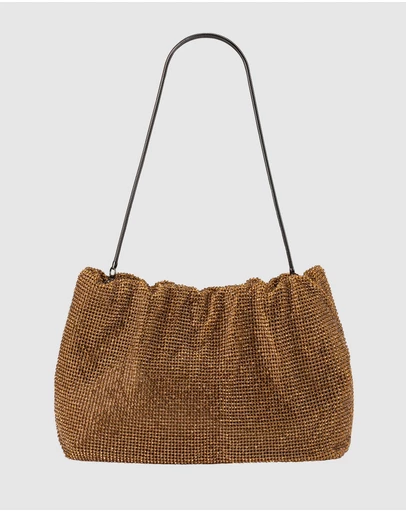 Olga Berg - Jessie Crystal Mesh Pouch