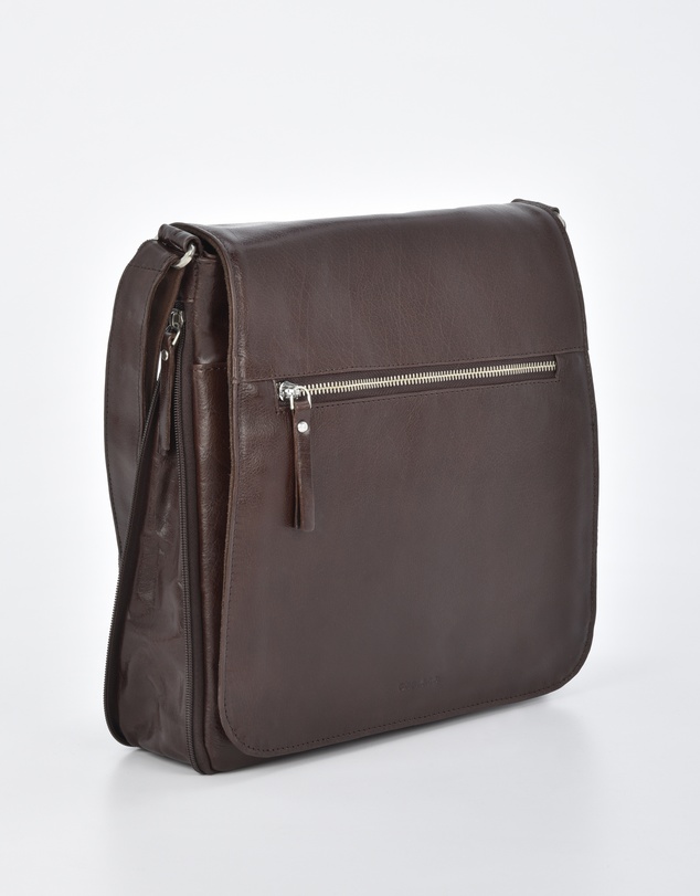 Cobb & Co - Notting Leather RFID Expandable Satchel