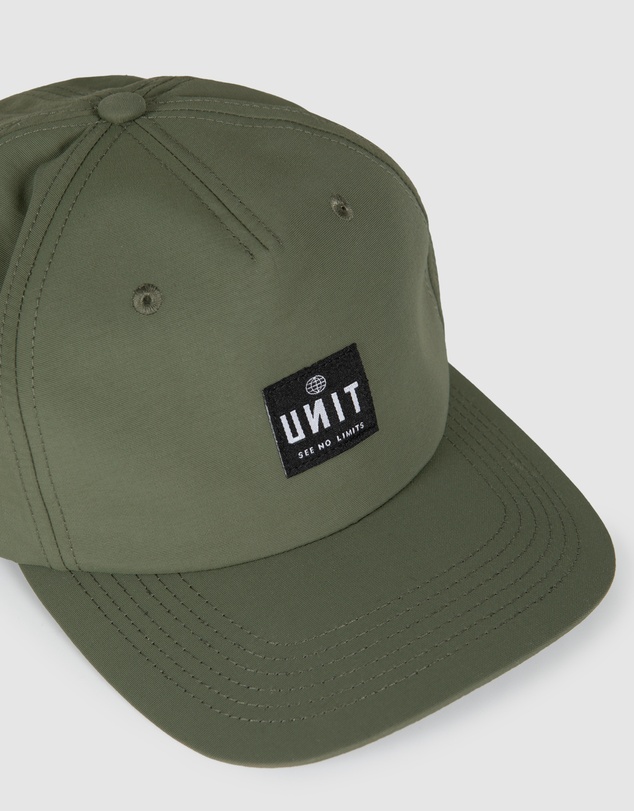 UNIT - UNIT Level Men's Flat Peak Unstructured Strapback Cap
