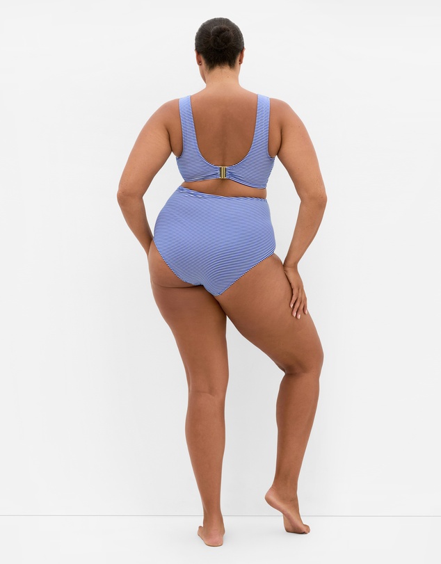 City Chic - Positano Print Underwire Bikini Top
