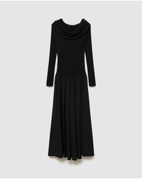 M.N.G - Palace Off-The-Shoulder Dress