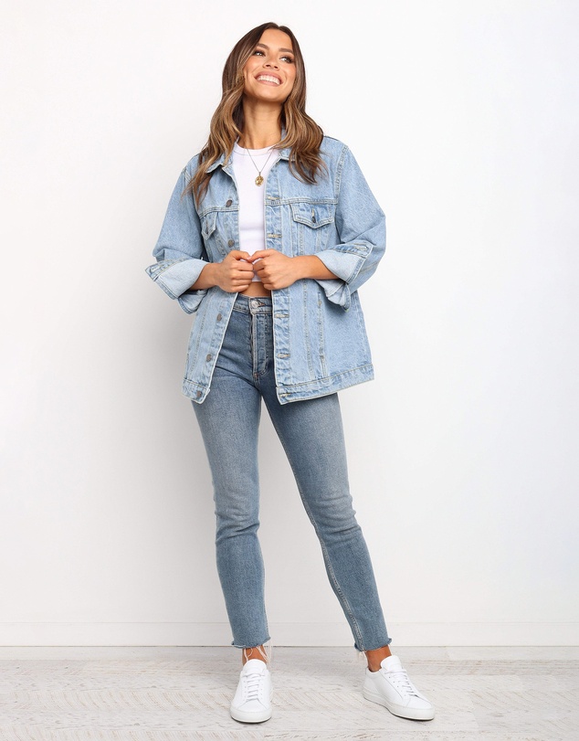 Petal & Pup - Cruise Jacket - Light Wash