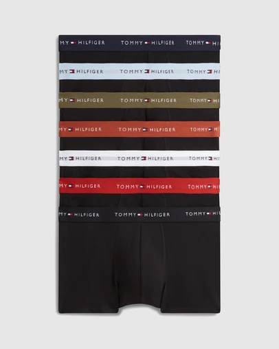 Tommy Hilfiger - 7-Pack Signature Logo Waistband Trunks