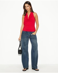 Dazie - Solara Halter Top
