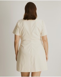 Atmos&Here Curvy - Ellie Cotton Twill Mini Dress
