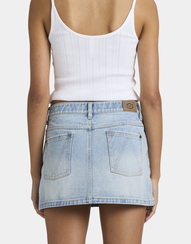 RVCA - Womens Denim Mini Skirt