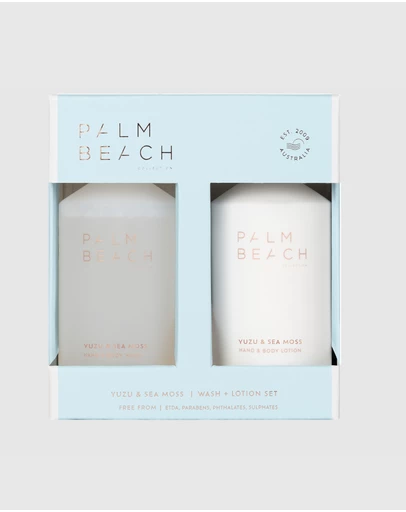 Palm Beach Collection - Yuzu & Sea Moss Hand & Body Wash + Lotion Set
