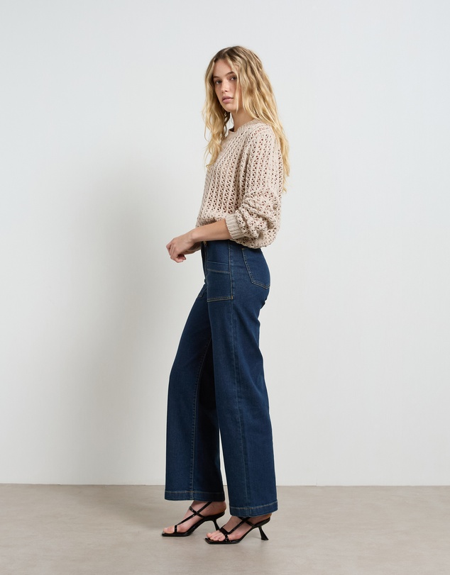 DRICOPER DENIM - Carrie Astro Wide Straight Leg Jeans