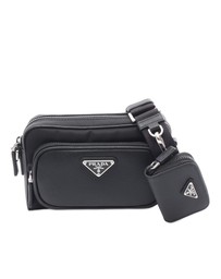 Pre-Loved by Azura Reborn - Pre-Loved Re-Nylon and Saffiano Shoulder Bag