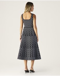 MOS The Label - Tropea Knit Midi Dress