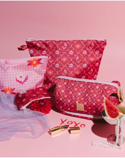 The Somewhere Co - Rosewood Handy Pouch Trio