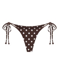 Vacay Swimwear - Palma Bottom Chocolate Polka