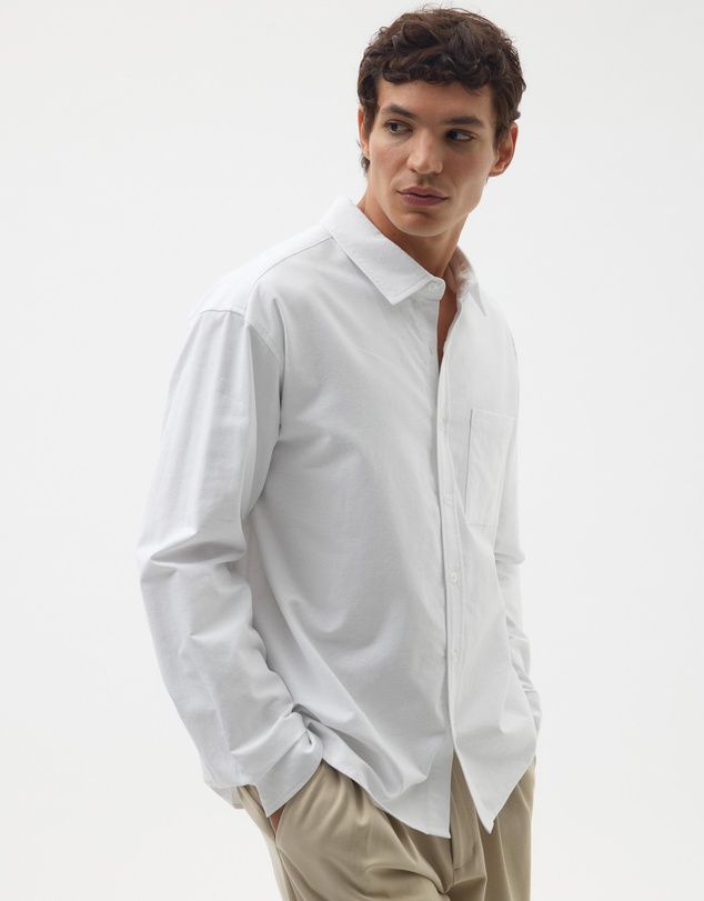 AERE - Boxy Oxford Shirt