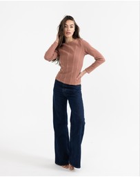 Mod Squad - Luxe Rib Panel Top